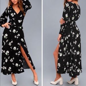 Free People Floral Midi Dress